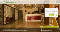 Desktop Screenshot of hotelsrmgrands.com